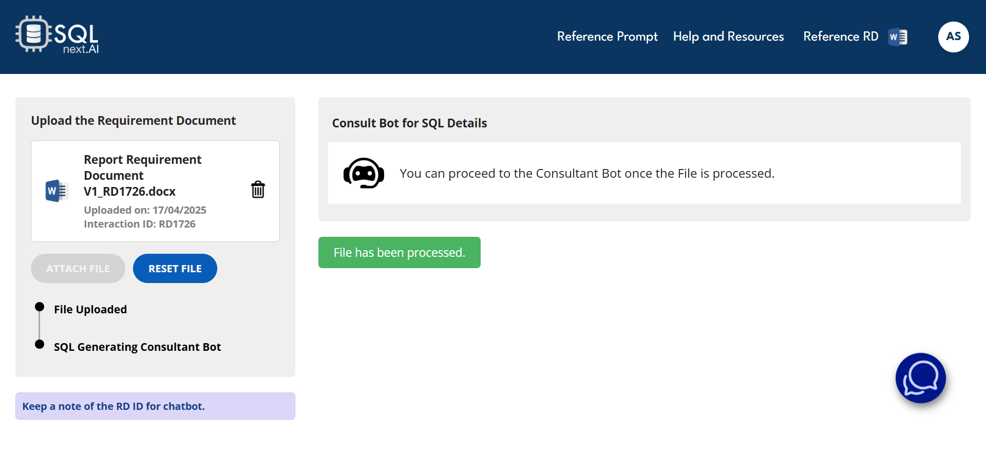 Transform Requirements