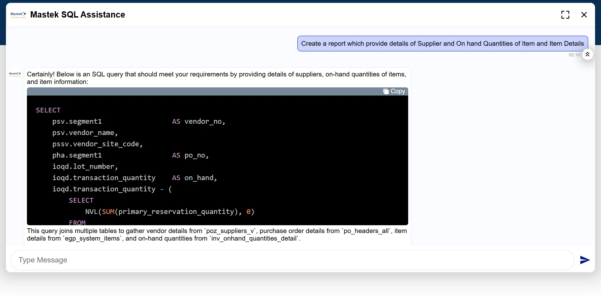 Messy Queries