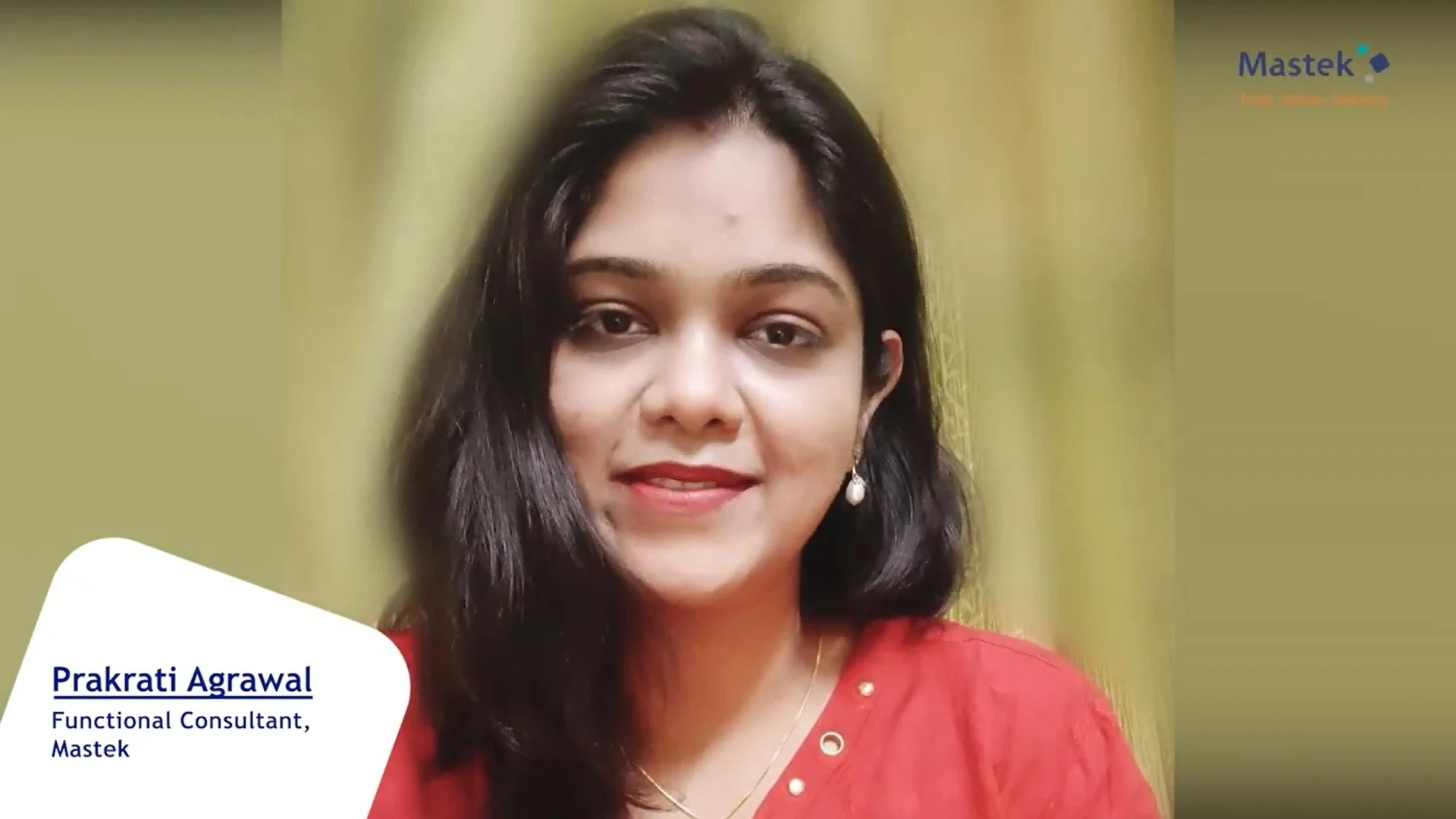 Prakrati Agrawal, Functional Consultant, Mastek